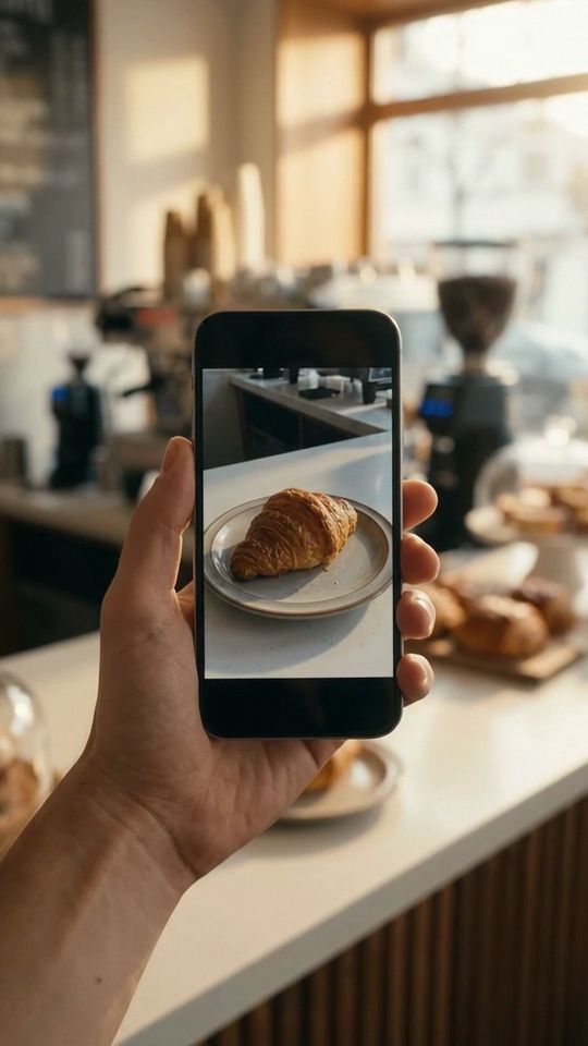 Send a Photo — AI brand film, still frame